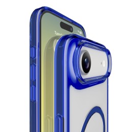 cover iphone 17 AIR blu - trasparente magsafe
