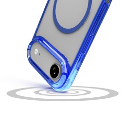 cover iphone 17 AIR blu - trasparente magsafe