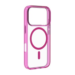 cover iphone 17 PRO rosa - trasparente magsafe