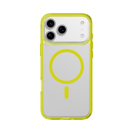 cover iphone 17 PRO lime - trasparente magsafe