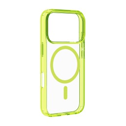 cover iphone 17 PRO lime - trasparente magsafe