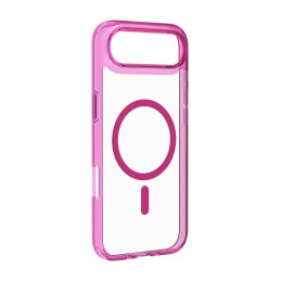cover iphone 17 AIR rosa -trasparente magsafe