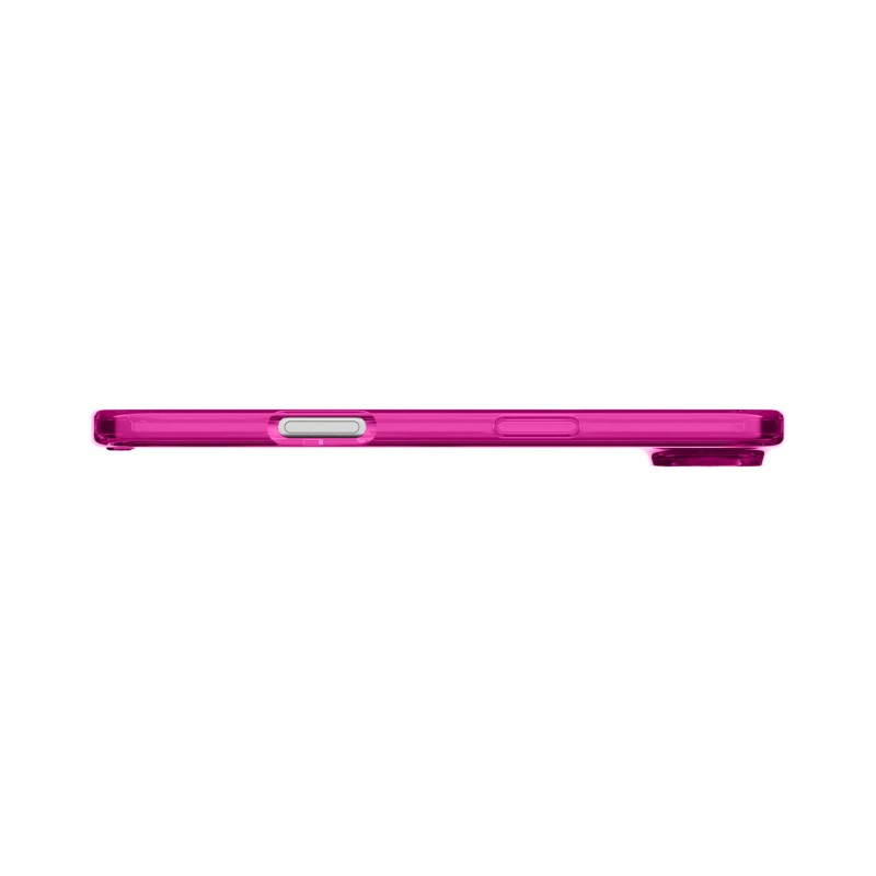 cover iphone 17 AIR rosa -trasparente magsafe