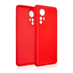 custodia in tpu per xiaomi MI 12 rossa