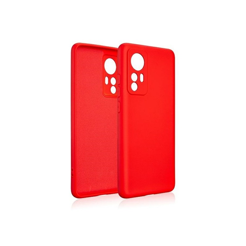 custodia in tpu per xiaomi MI 12 rossa