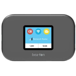 4G Router, Display 1,77", WPS, 300Mbps, CAT6,USB-C, up to 32 connections, 3000mAh,Firewall, micro SD slot