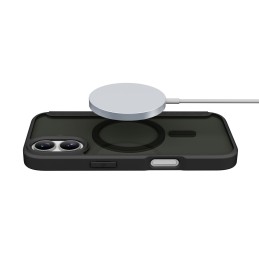 custodia a libro iphone 17 nera con porta carte di credito magsafe