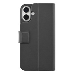 custodia a libro iphone 17 nera con porta carte di credito