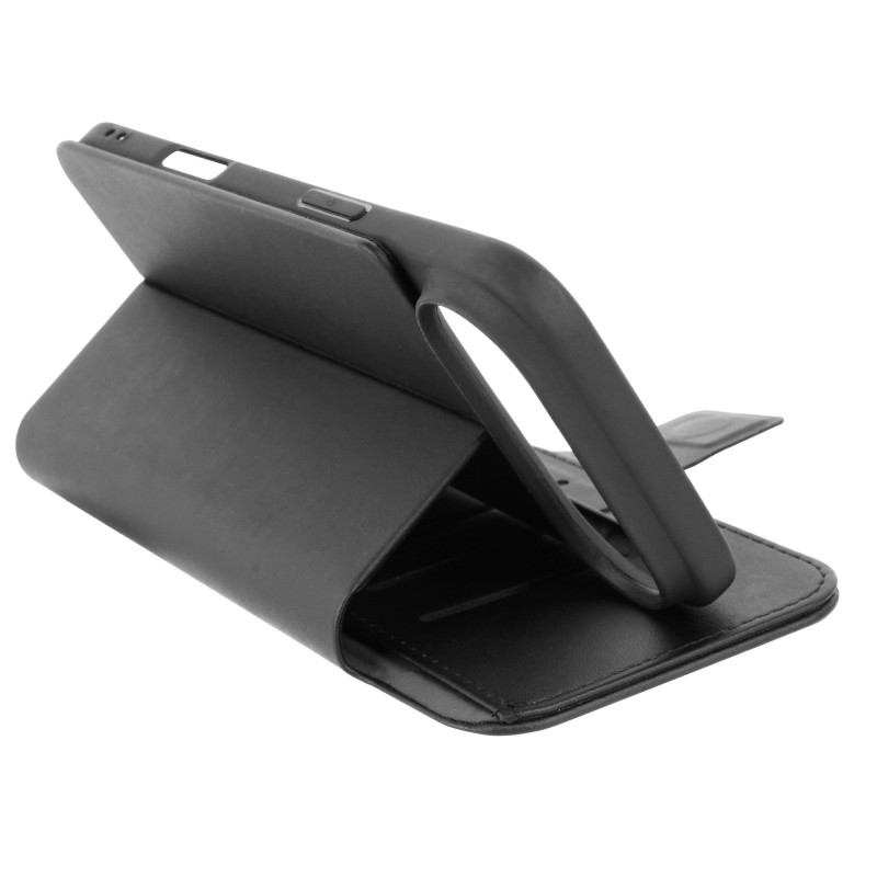 custodia a libro iphone 17 AIR  nera con porta carte di credito