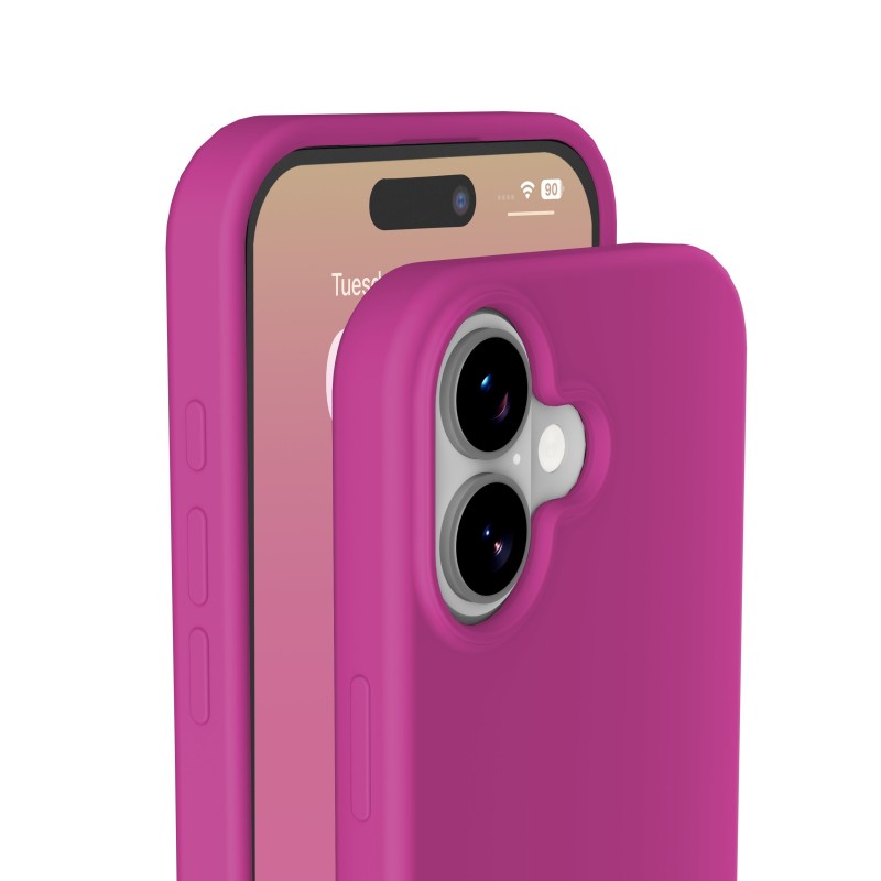 cover soft touch iphone 17 rosa