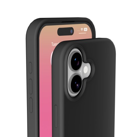 cover soft touch iphone 17 nera