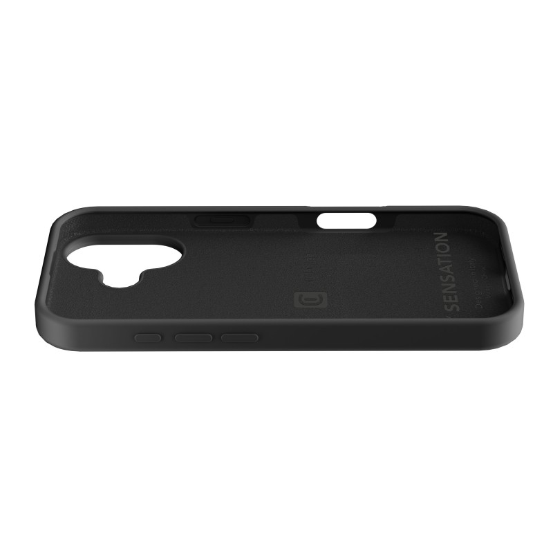 cover soft touch iphone 17 nera