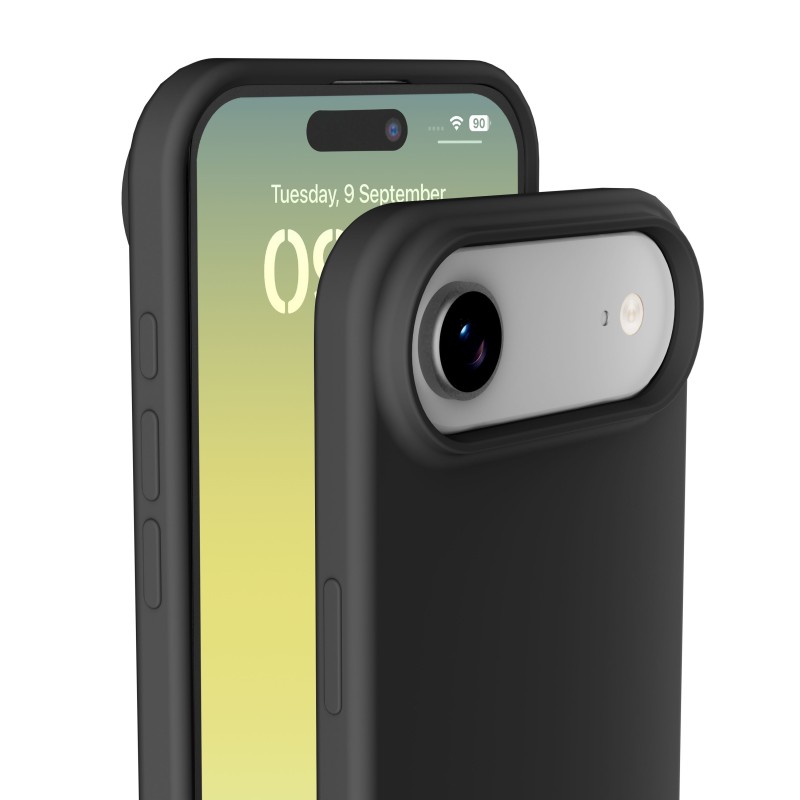 cover soft touch iphone 17 AIR nera