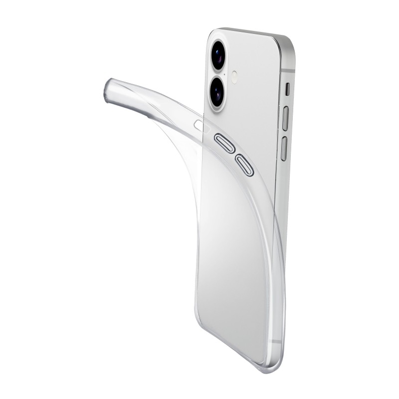 cover in tpu iphone 17 trasparente