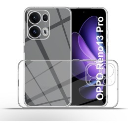 cover in silicone per oppo reno 13 pro 5G rasparente