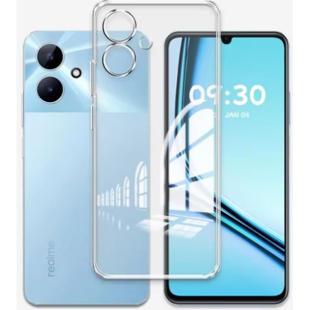 cover ralme NOTE 70T trasparente