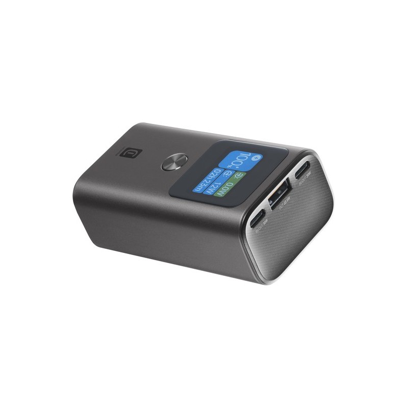 powerbank 1000mah superfast 2 usbc 30w con display lcd