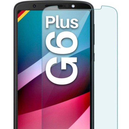 vetro temperato moto g6 plus trasparente
