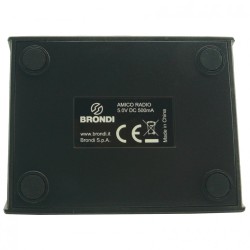 caricabatteria da tavolo per amico radio cavo non incluso