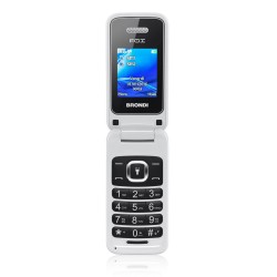 telefono cellulare brondi fox bianco