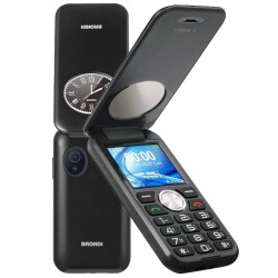 telefono cellulare brondi window 2 nero display 2 dual sim torcia fotocanera flip attivo