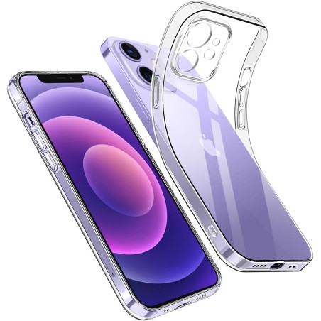cover  silicone iphone 12 mini trasparente