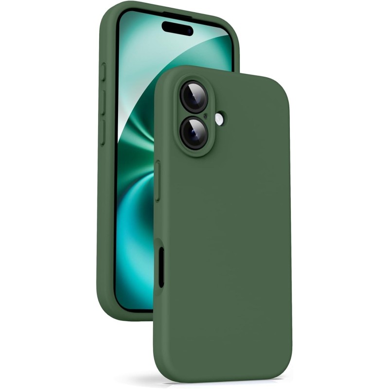 cover  silicone iphone 17 verde