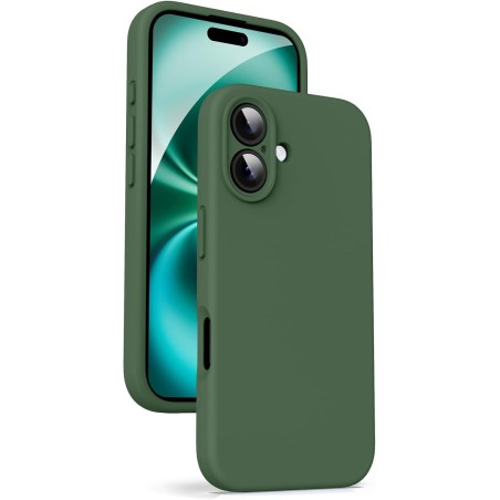 cover  silicone iphone 17 verde