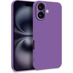 cover  silicone iphone 17 viola