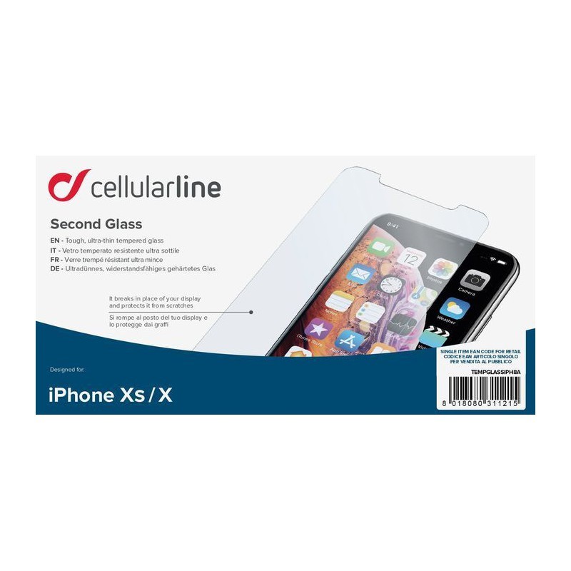 vetro temperato iphone 13 mini in kit da 3 pz