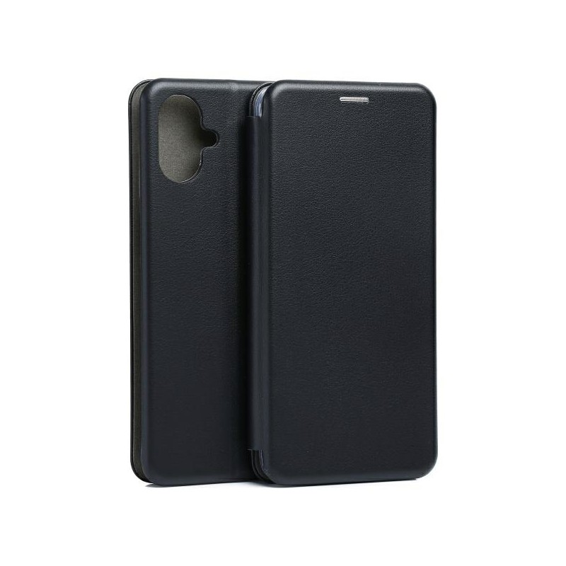 book a07 con porta carte di credito chiusura magnetica black