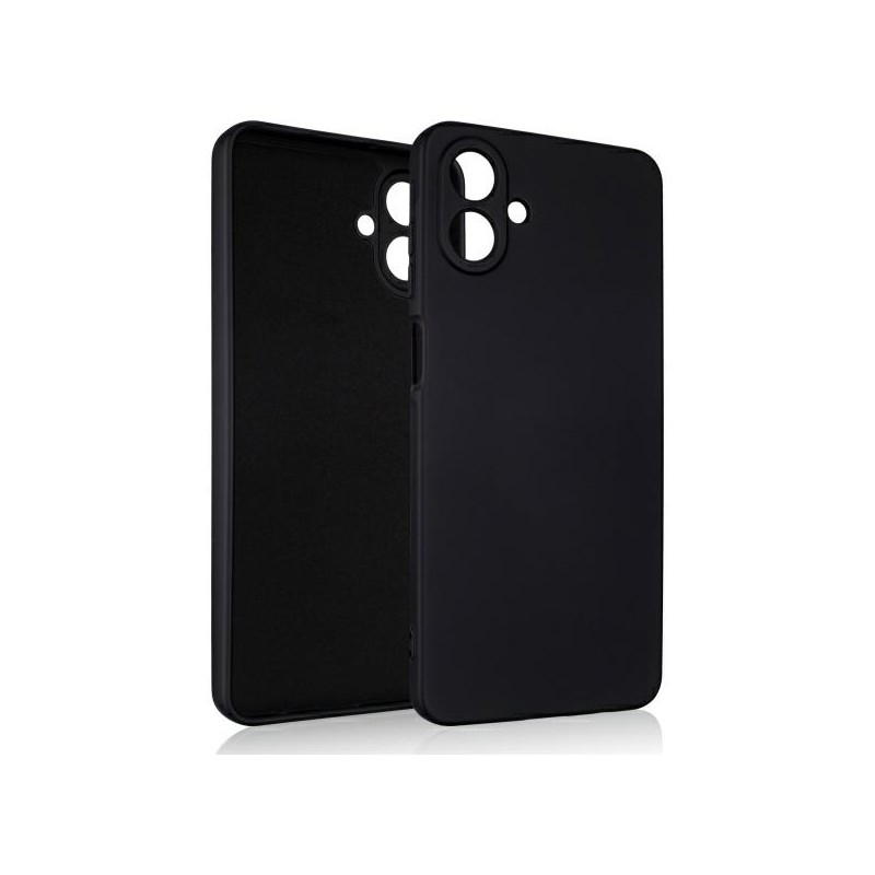 cover in silicone per samsung a07  nera