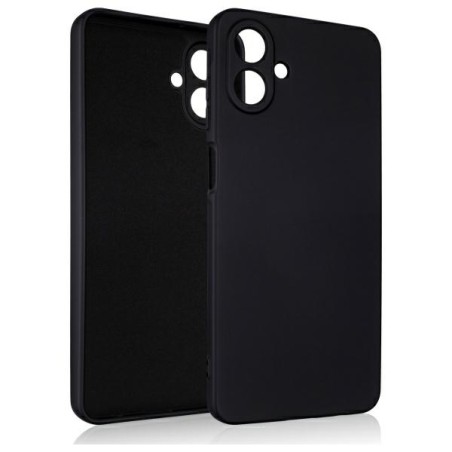 cover in silicone per samsung a07  nera