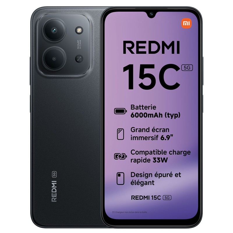 redmi 15C  8+256 gb 5G nero NFC