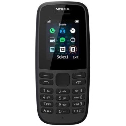 nokia 105 2017 dual sim black 
IMPORT NO GARANZIA