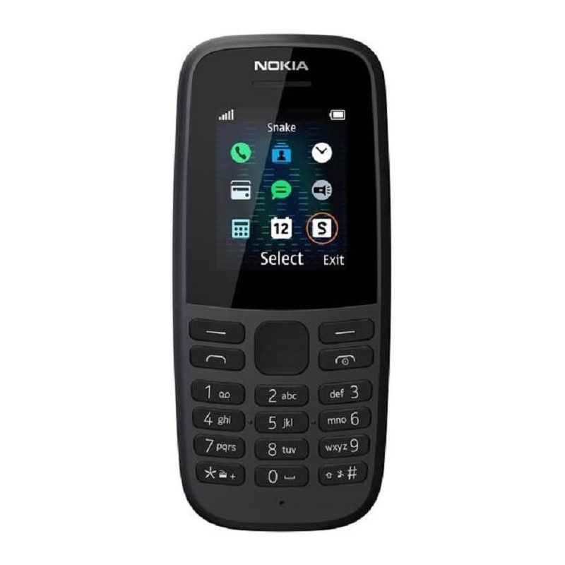 nokia 105 2017 dual sim black 
IMPORT NO GARANZIA