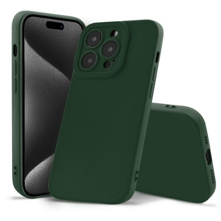 cover  silicone iphone 17 PRO MAX verde