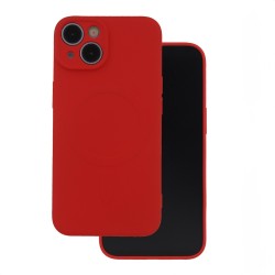 cover  silicone iphone 17 rossa compatibile magsafe