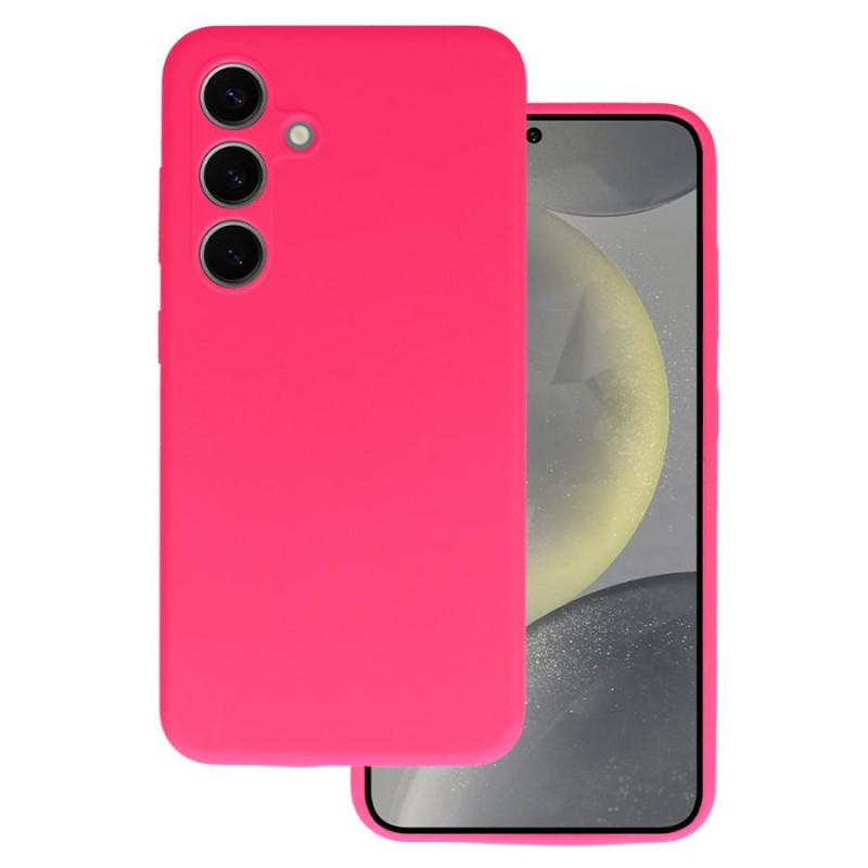 cover in silicone per samsung A17 5G fucsia