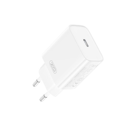 caricabatterie 20w usb-c bianco