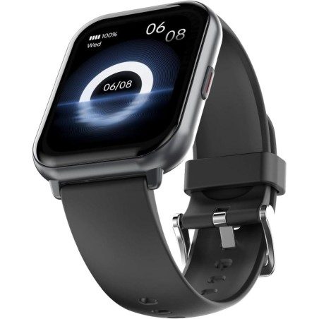 HiFuture Future Zone2 Orologio intelligente con chiamata Bluetooth, nero