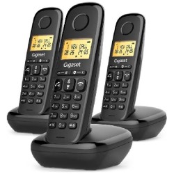 cordless gigaset start 100 trio nero