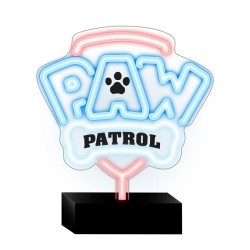 Neon LED su una Base Paw Patrol connettore usb con regolatore di intensita\' dimensioni 25 cm x 25 cm