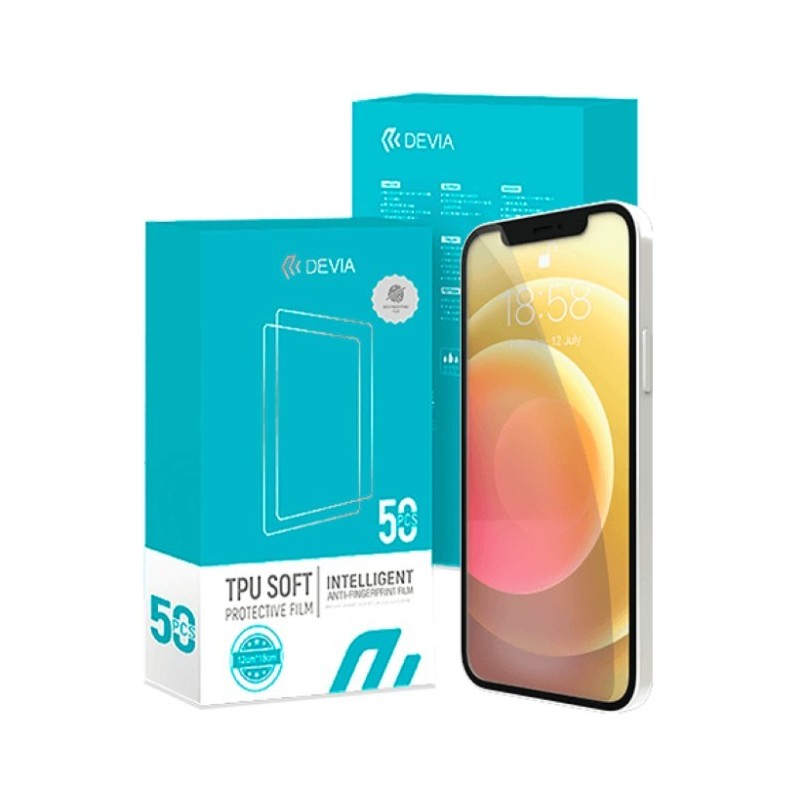 kit 50 pellicole idrogeno smartphone universale per plotter da taglio devia