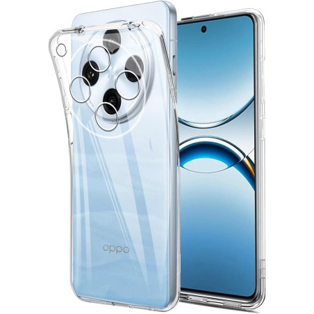 custodia in tpu per oppo find X8S plus trasparente