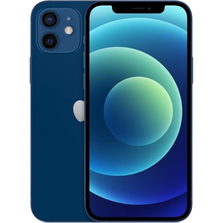 iphone 12 256 gb blu usato.grado estetico pari al nuovo.batteria nuovagaranzia 12 mesi