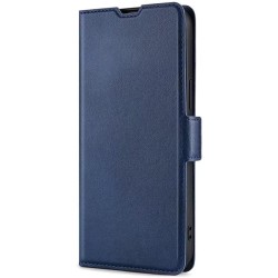 book honor 400 lite con porta carte di credito chiusura magnetica blu