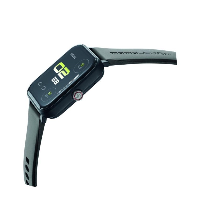 Smartwatch Momo Design con display  da 1,83 , impermeabilità IP68, chiamate Bluetooth e autonomia fino a 7 giorni. Stile deciso,