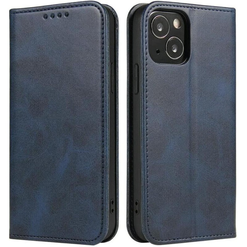 custodia a libro XIAOMI 14 ULTRA con porta carte di credito chiusura magnetica blu