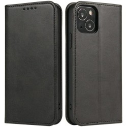 custodia a libro XIAOMI 14 ULTRA con porta carte di credito chiusura magnetica nera